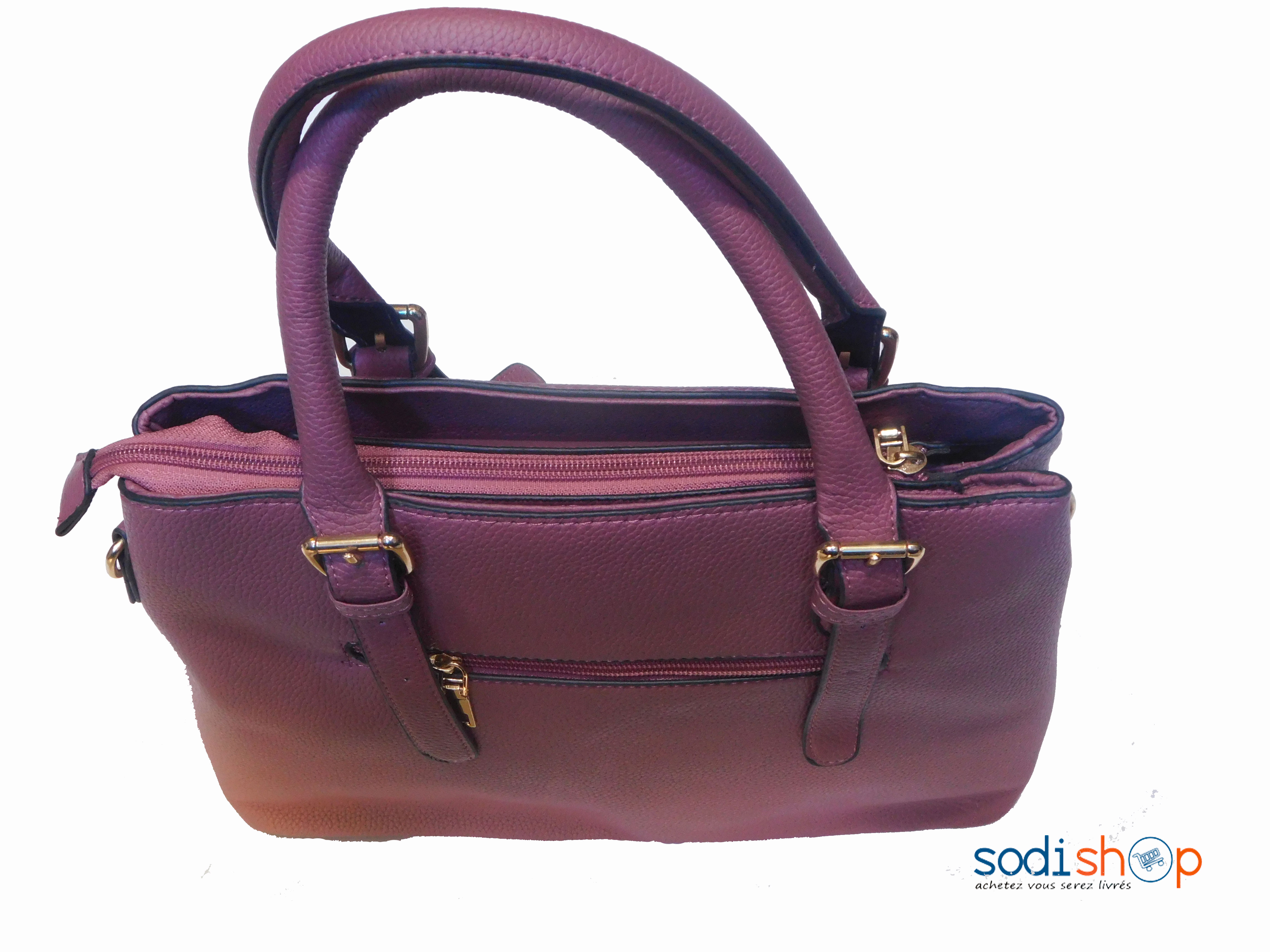 Sac à main couleur rose belle dame KS0009 – Image 3