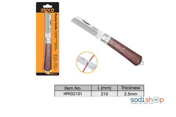 Couteau électricien HPK02101 Ingco