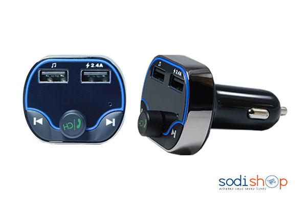 Kit Car Bluetooth ET-M34 original fonctions MP3 WMA USB FM MICRO SD Main libre
