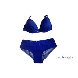 Titre  lingerie couleurs bleues 95B