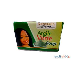 Savons d’argile verte soap samoura SAM0014