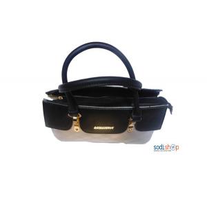 Sac a main couleur noir et argenté-KS0009