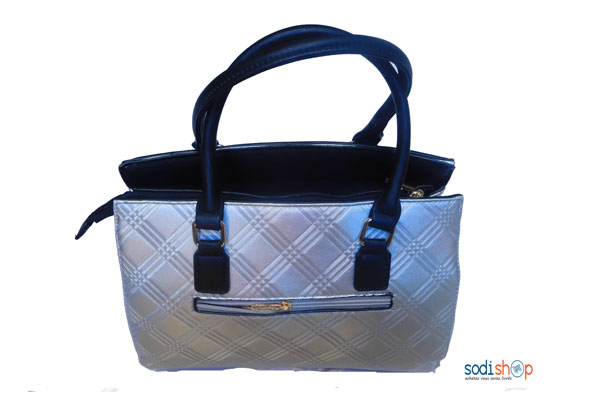 Sac a main couleur noir et argenté-KS0009 – Image 3