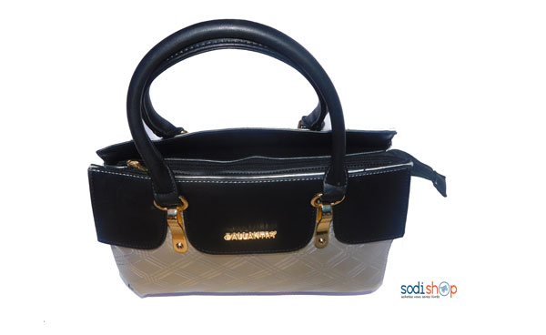 Sac a main couleur noir et argenté-KS0009 – Image 5