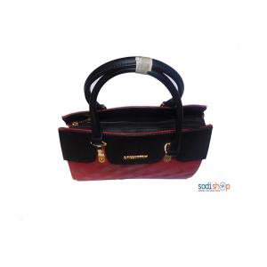 Sac a main couleur noir et rouge-KS0009