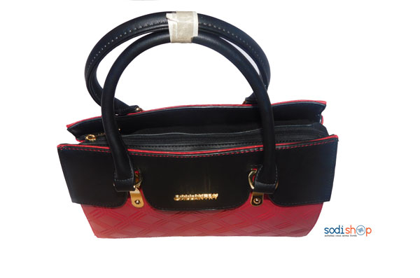 Sac a main couleur noir et rouge-KS0009 – Image 2