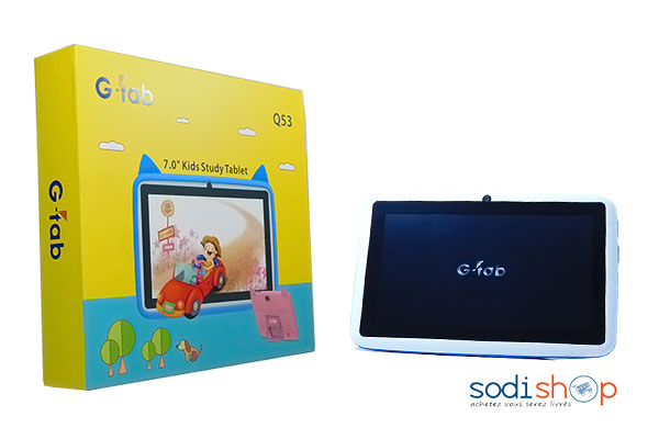 Tablette Éducative pour enfants G-Tab Q53 Ecran 7" – Image 3