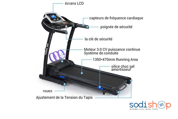 Tapis de course pour sport SS0015