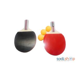 Raquette Tennis de Table Ping Pong + Balles