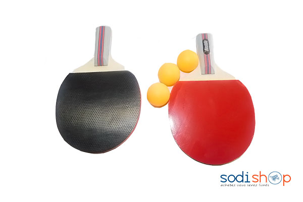 Raquette Tennis de Table Ping Pong + Balles