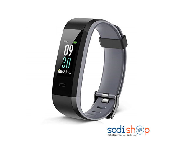 Smart watch pour sport Fitness traker Rouge