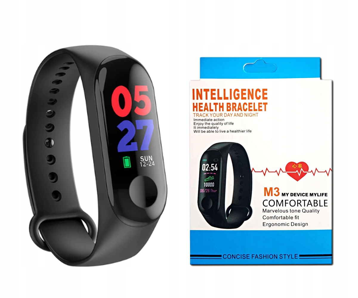 Fitness Tracker - Bracelet Intelligent pour sport et santé Health Bracelet M3