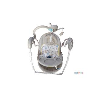 Jouet pour bébé de 0 à 3 ans chaise portable couleur Blanche - BC0070