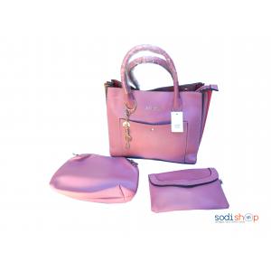 Sac à Main Hermes pour femme trois pièces couleur crème Kaou Shop KS0009