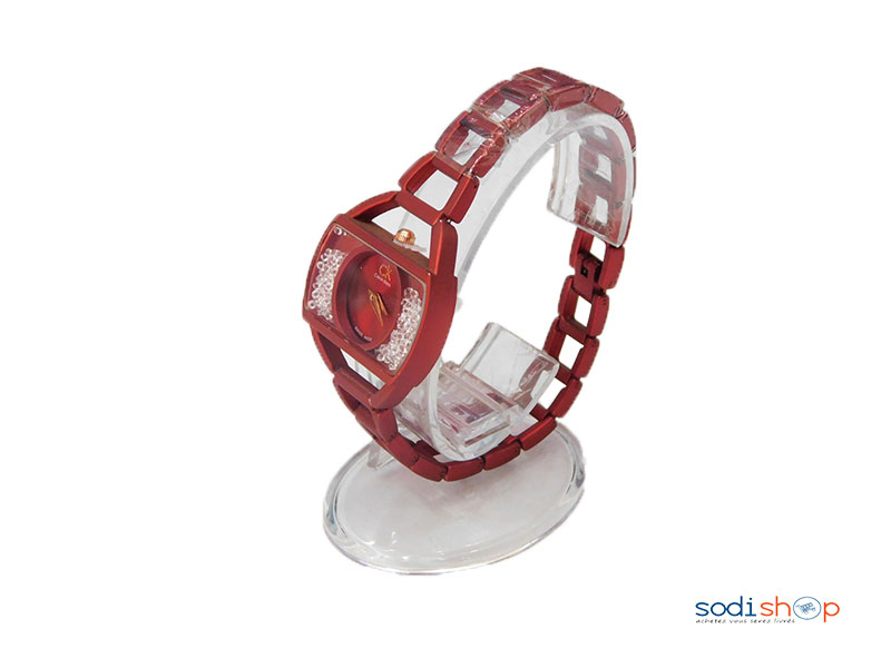 Montre femme Rouge classique