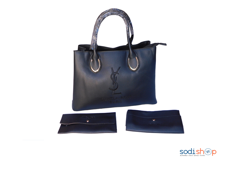 Sac à Main Yves Saint Laurent pour Femme Couleur Noire KS0009