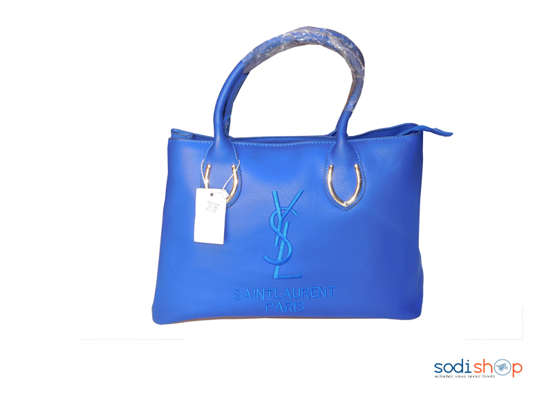 Sac à Main Yves Saint Laurent pour Femme Couleur bleue KS0009 – Image 3