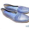 Chaussure pour homme mocassin bleu en cuir – Image 2
