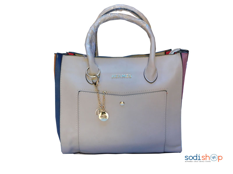 Sac à Main Hermes pour femme trois pièces couleur Beige KS0009 – Image 2