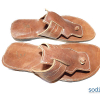 Chaussure pour homme sandale en cuir couleur chocolat – Image 3