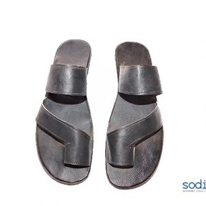 Chaussure pour homme Tapette matière cuir couleur noire