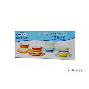 Tasse de café et sauce 350CC 8 PCS EH0020