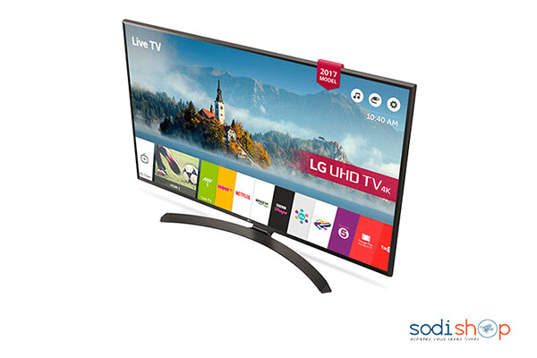 Téléviseur LED Smart TV 49 pouces (123 cm) UHD 4K Active HDR WebOS 3.5 Ultra Surround 49UJ634V LG0017 – Image 2