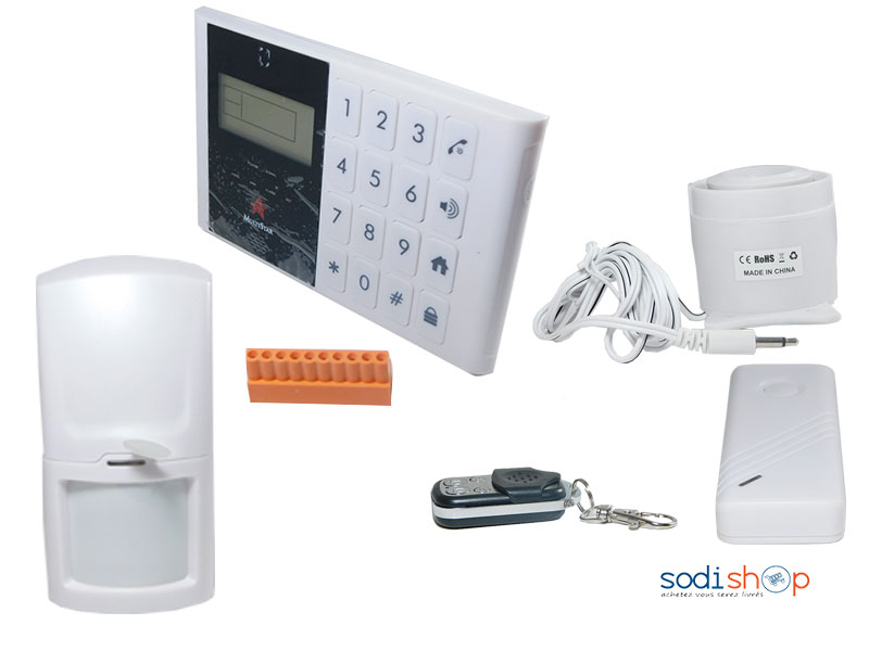 Kit Alarme GSM Intelligent Anti-intrusion Multistar MS 2100 – Image 4