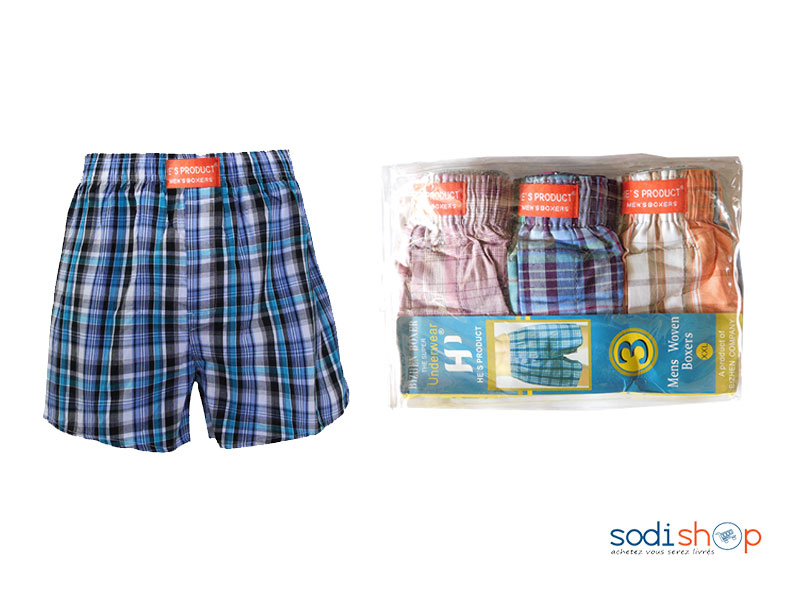 Boxer 3 pièces pour Homme