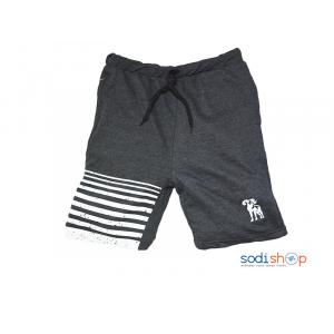 Short Culotte en coton - Noir - Relax - AB0021