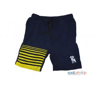 Short Culotte en coton - Bleue foncé - Relax - AB0021
