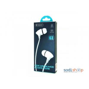 Ecouteur Earphone  - haute définition - intra auriculaires - Celebrat G3