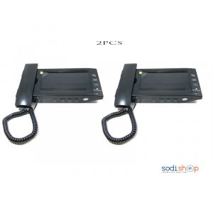 Vidéo Door phone en couleur sans fil et Main libre +Multistar MS 2722 Double écran