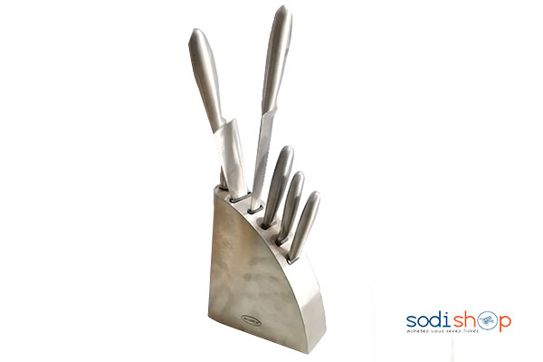 Couteaux de Cuisine en inox 6 pièces - FT0018