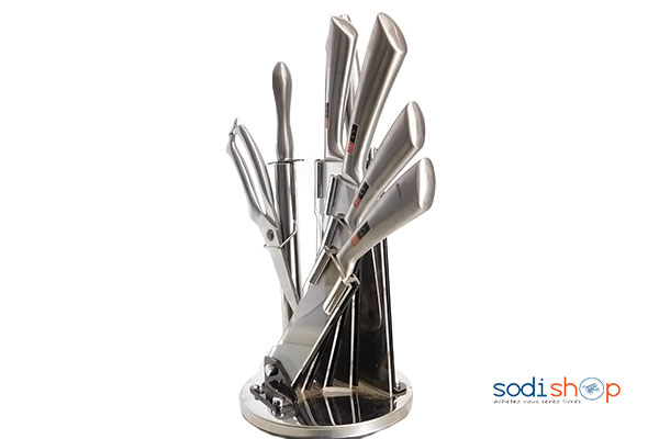 Couteau de Cuisine en inox paquet de 6 pièces - FT0018 – Image 2