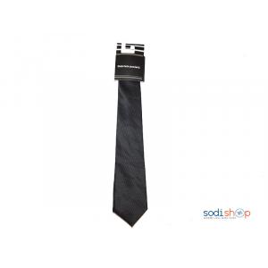Cravate noir simple pour Homme