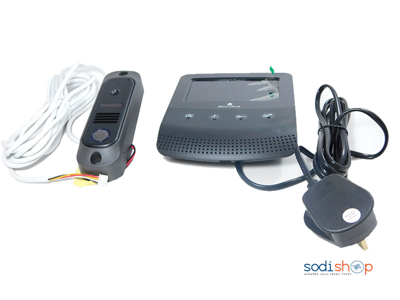 VideoDoor Phone ou interphone visiophone en couleur sans fil et main libre MultiStar MS 461 Mini – Image 2