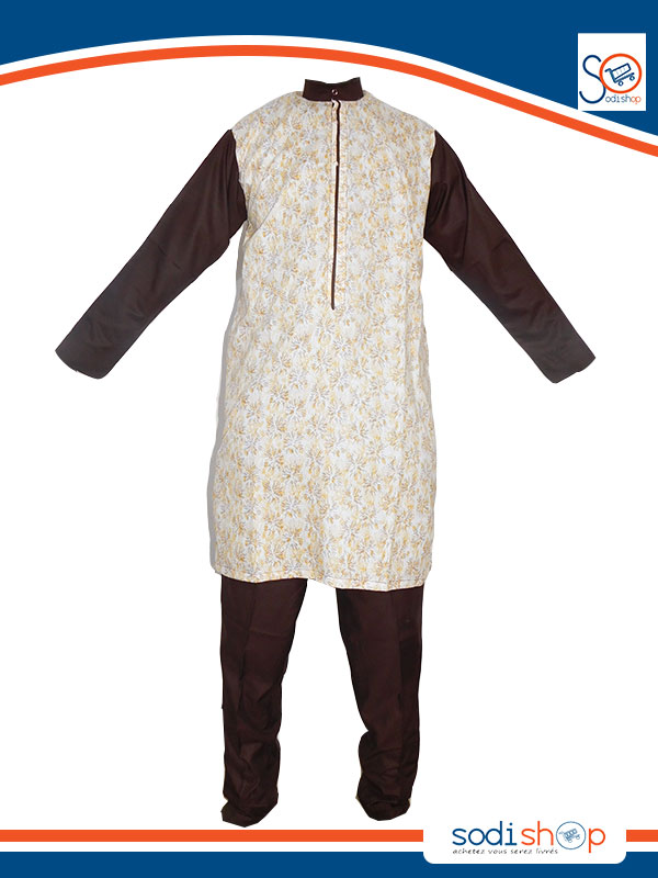Sodifini - Ensemble pour Homme - 2 tons manches longues - Sodi0022