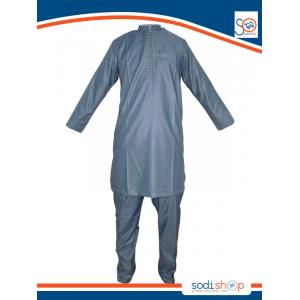 Sodifini - Ensemble pour Homme - Manches longues couleur grise - Sodi0022