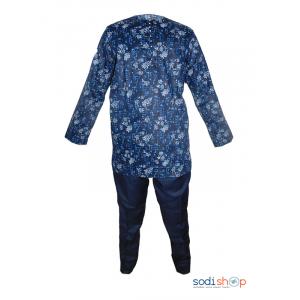 Sodinifi - Ensemble pour Homme - Tissu Class et Sobre - Manches longues couleur Bleue foncée - Sodi0022