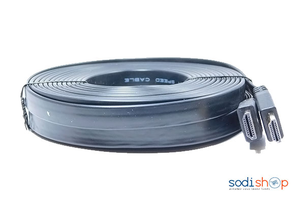 Câble HDMI to HDMI Extra Plat 10 Mètres – Image 3