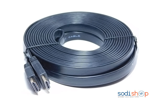 Câble HDMI to HDMI Extra Plat 10 Mètres