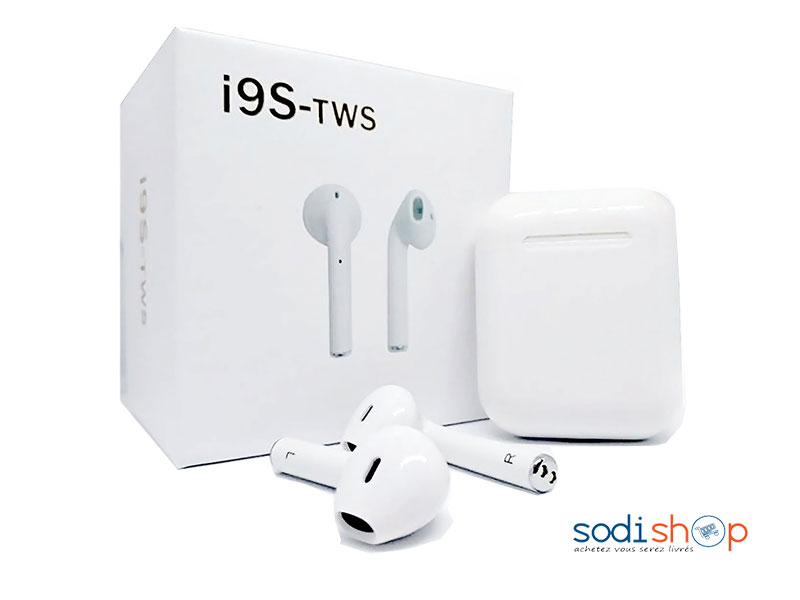 Ecouteur Airpod i9S TWS Sans fil Bluetooth Intra-Auriculaire Haute Qualité pour Apple iOS et Android