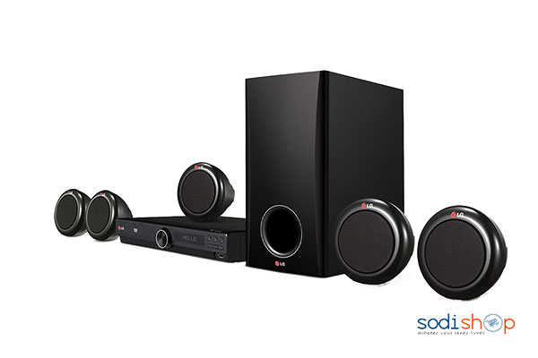 Home cinéma LG DH 3140 - 300 Watts - Lecteur Mp3 / Smartphones - 6 enceintes - 9,2 Kg LG0017