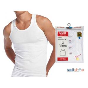 Débardeur en coton 3 pièces pour homme Taille L
