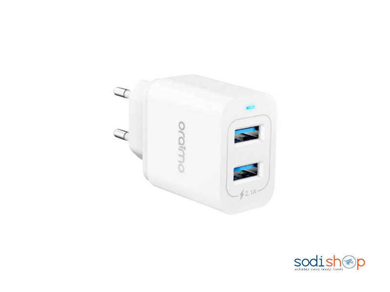 Chargeur Kit 2 x USB OCW-E61D Oraimo KTS00184 – Image 2