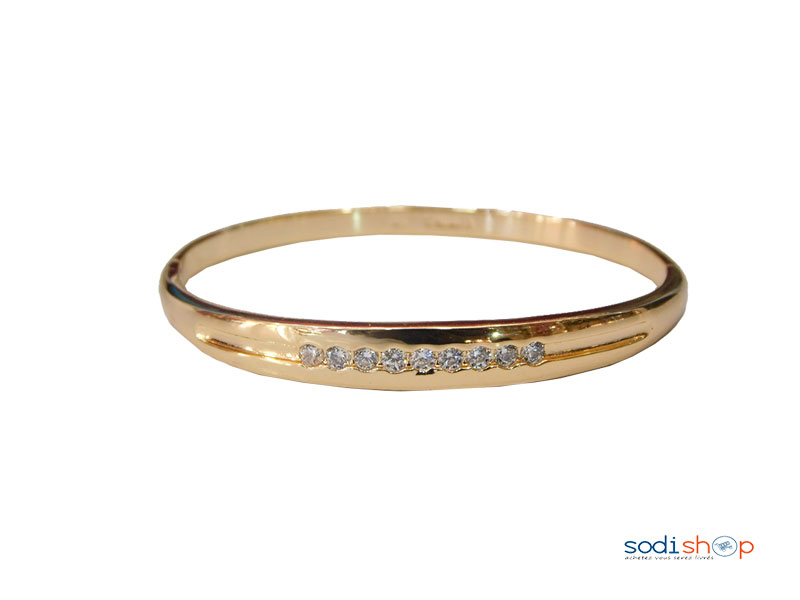 Bracelet Pour Femme Simple doré – Image 2