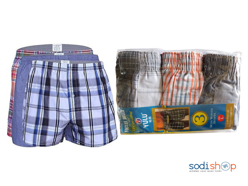 Boxeur 3 pièces pour Homme