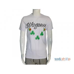 Habit pour homme T-Shirt Waguess Blanc WA0021