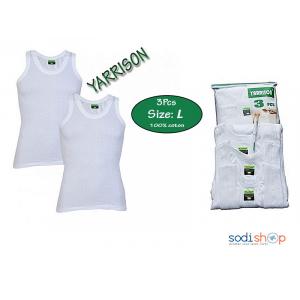 Débardeur en coton 3 pièces pour Homme taille L